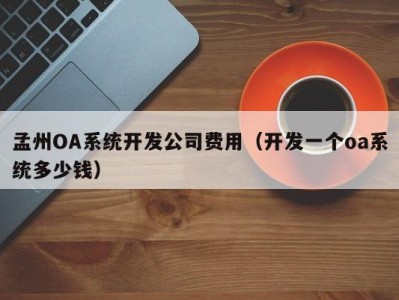 孟州OA系统开发公司费用（开发一个oa系统多少钱）