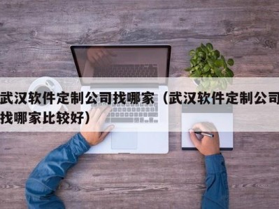 武汉软件定制公司找哪家（武汉软件定制公司找哪家比较好）