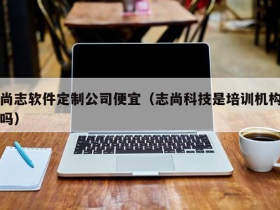 尚志软件定制公司便宜（志尚科技是培训机构吗）