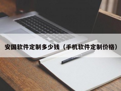 安国软件定制多少钱（手机软件定制价格）