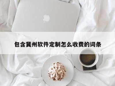 包含冀州软件定制怎么收费的词条