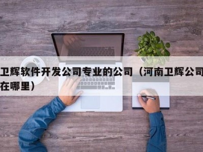 卫辉软件开发公司专业的公司（河南卫辉公司在哪里）